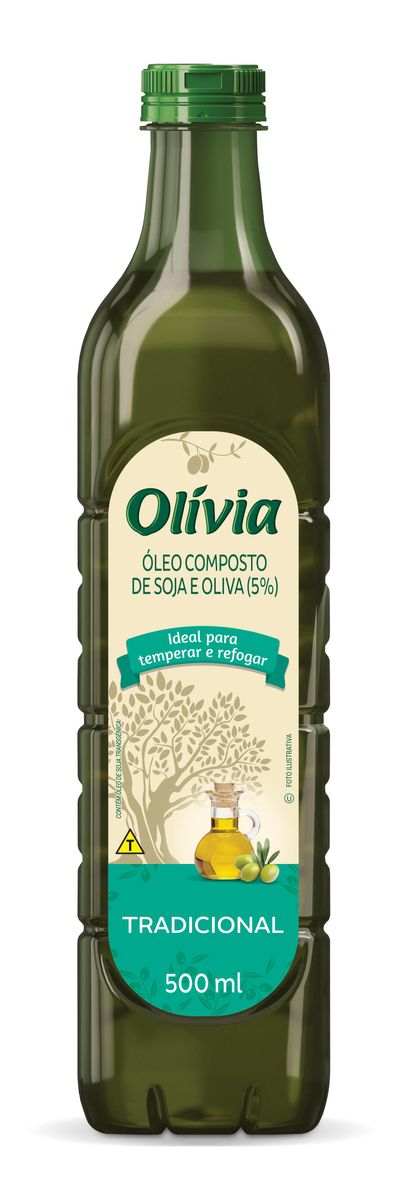 Óleo Composto Olívia Tradicional PET 500ml