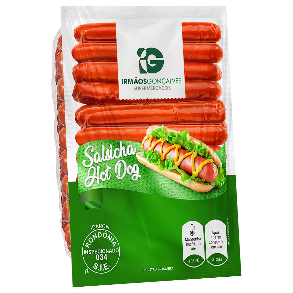 Salsicha Hot Dog Seara Aprox.420g image number 0