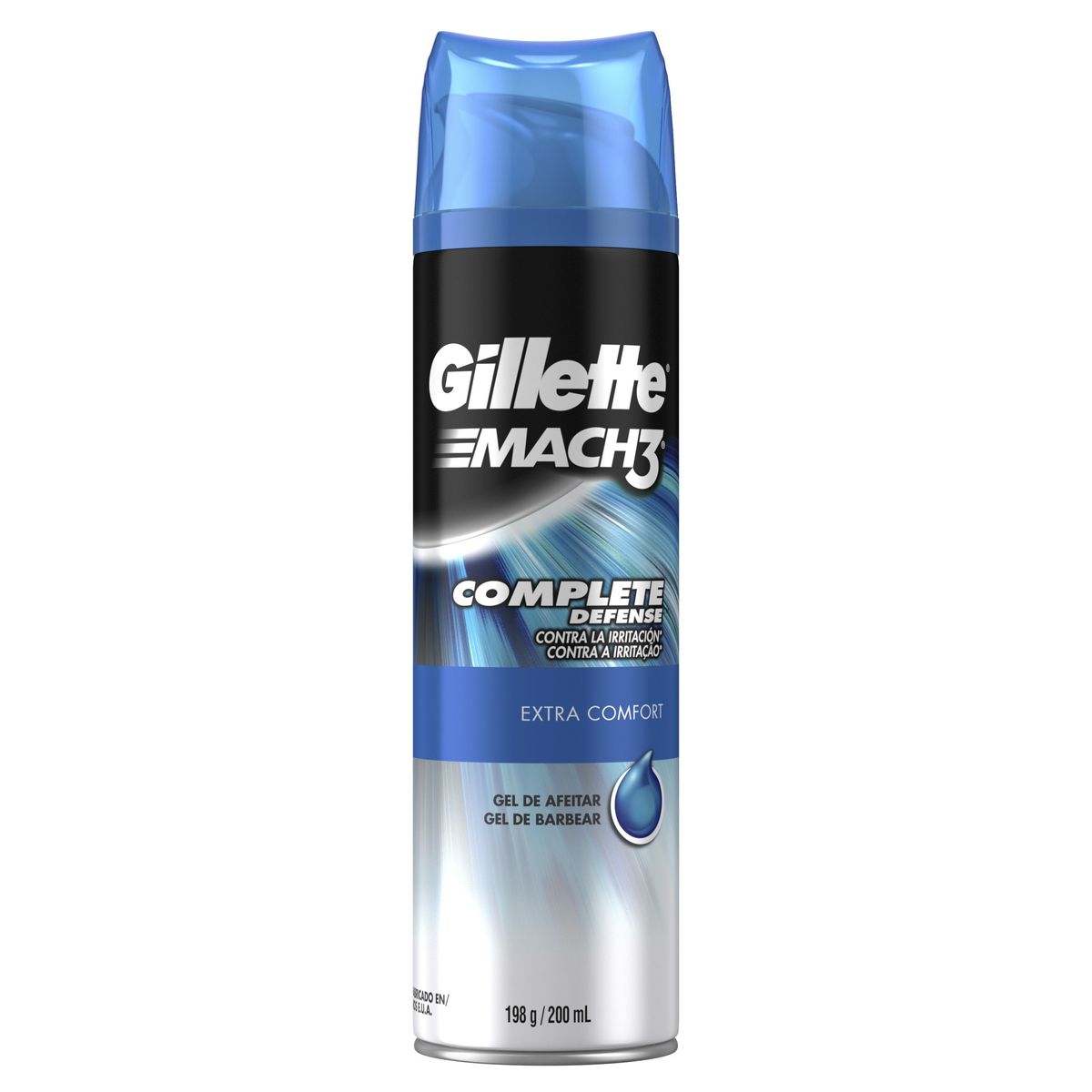 Gel para Barbear Gillette Mach 3 Extra Comfort 198g