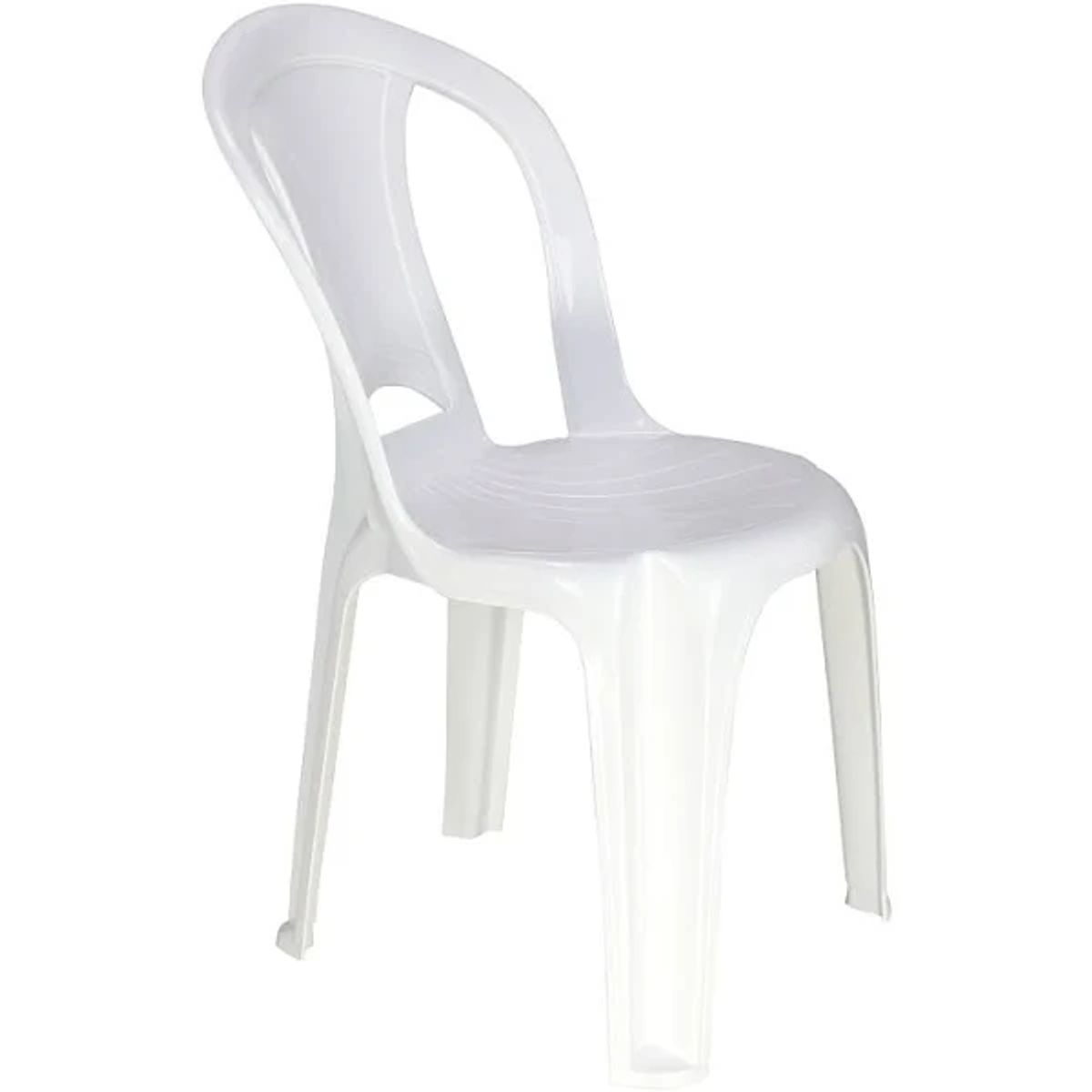 Cadeira Plástica Buzios Tramontina Branca image number 0