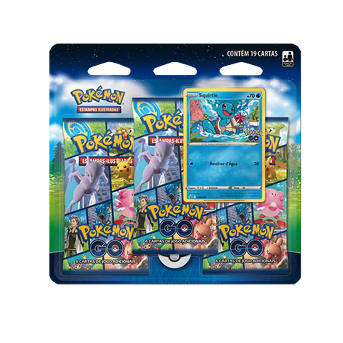 Jogo de Cartas Pokémon - Blister Quadruplo - EE - Estrelas