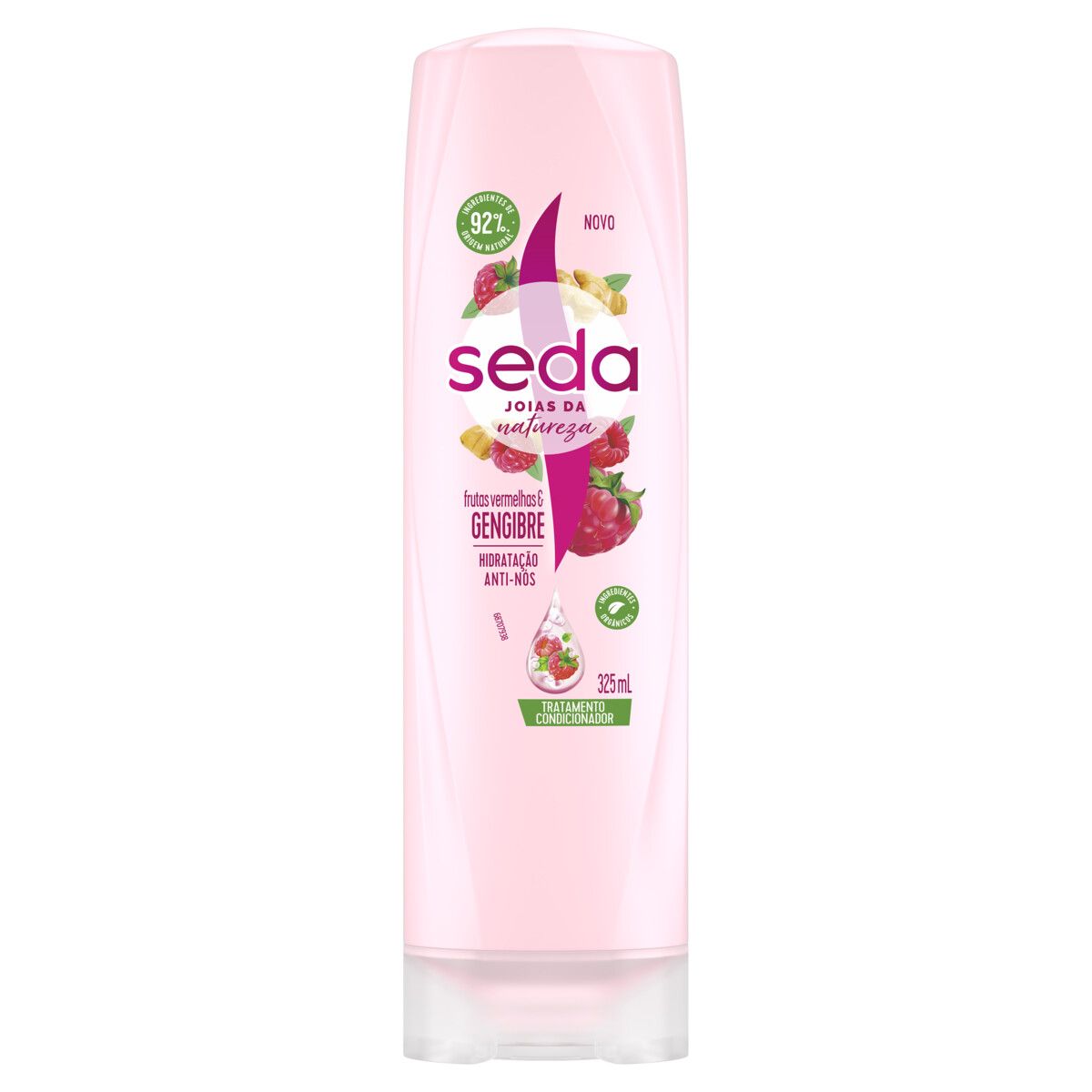 Shampoo Seda Hidratação Frutas Vermelhas e Gengibre 325ml